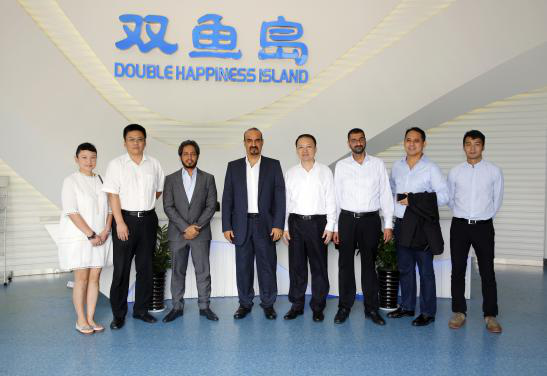 伟大的建筑总是一脉相承： 迪拜棕榈岛缔造者考察招商局双鱼岛