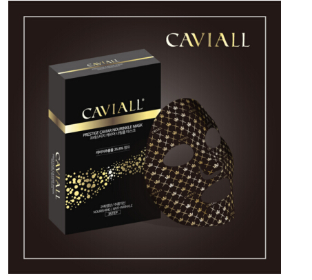 【韩国CAVIALL珂碧儿】皇冠鱼子抗皱营养面膜让你和细纹Say bye