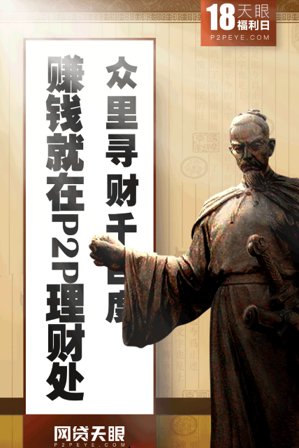 网贷天眼818福利日强势来袭，理财V盛典带你解读P2P理财“汇平台”