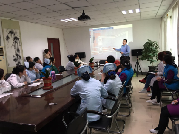 石家庄蓝天中医院开展消防培训进安全知识入人心