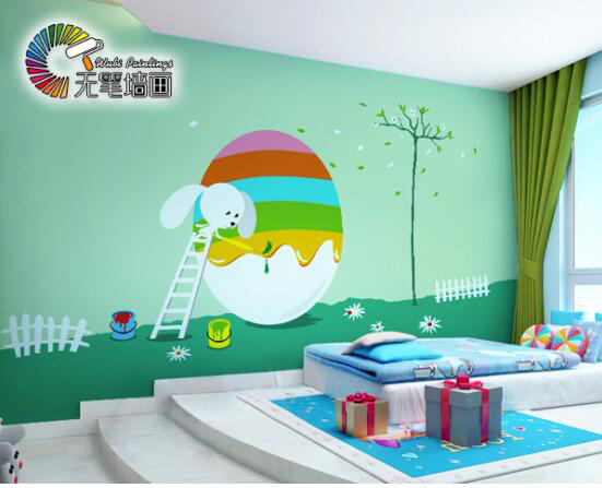  万元投资好项目，小本创业好点子！墙面装饰新趋势——无笔墙画