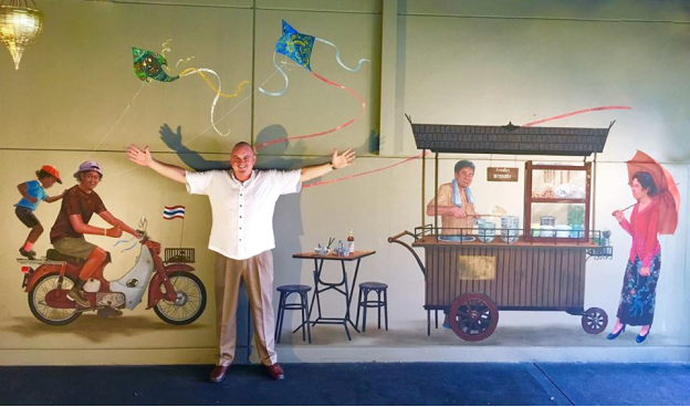 安纳塔拉度假会真相——一个艺术的涂鸦墙壁