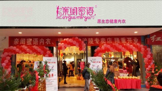 亲闺密语内衣加盟，为你打造财富人生