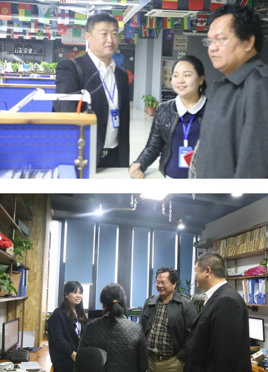 热烈欢迎柬埔寨国务秘书长莅临般德洽谈合作事宜