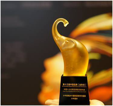 小牛在线获中国品牌“金象奖”最佳品牌建设案例殊荣
