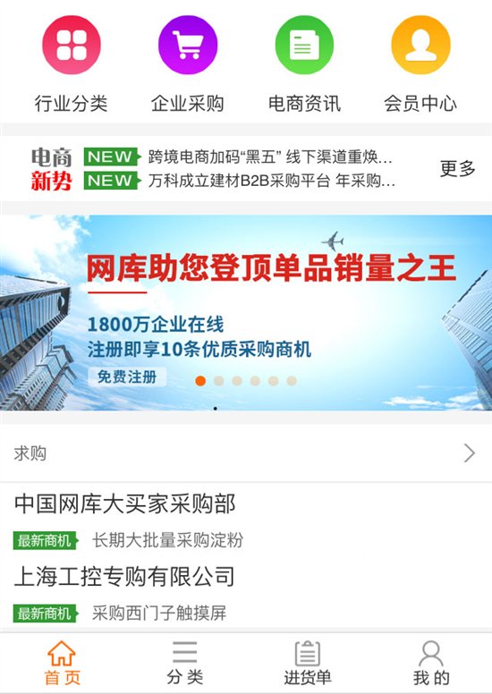 网库携多家采购商 掀起年末大采购浪潮