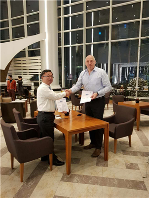 北京阿斯达尔投资咨询有限公司与德国最大会展公司AWC AG签署定向合作书